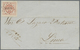 Br Peru: 1859, 1 Peseta, White Ground, Fresh Colour And Large Margins All Around, Tied By Postmark "PAS - Pérou