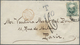 Br Peru: 1874, 10 C Green On Envelope With Backprint "BANCO DE CREDITO LIMA" Sent Via "CALLAO C JY 24 7 - Pérou