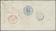 Br Peru: 1874, 10 C Green On Envelope With Backprint "BANCO DE CREDITO LIMA" Sent Via "CALLAO C JY 24 7 - Peru