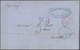 Br Reunion: 1862, Folded Envelope Tied By Blue St. Denis Ile De La Reunion Cds. Written On 8 July 1862, - Lettres & Documents