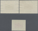 (*) Reunion: 1933/1938, Definitives "Tourism", Design "Piton D'Anchain", Group Of Eight Single Die Proof - Brieven En Documenten