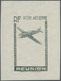 (*) Reunion: 1942, Airmails, Group Of Three Single Stage Proofs Showing Exclusively Frame And Plane, In - Brieven En Documenten