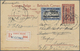 Br/GA Ruanda-Urundi - Belgische Besetzung Deutsch-Ostafrika: 1918/1919, Two Overprint Postal Stationery Pi - Lettres & Documents