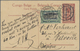 Delcampe - Br/GA Ruanda-Urundi - Belgische Besetzung Deutsch-Ostafrika: 1918/1919, Two Overprint Postal Stationery Pi - Lettres & Documents
