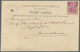 St. Helena: 1901, "P. A. Cronje", Original Signature Of Boer War General Cronje On Ppc "Kent Cottage - Sint-Helena