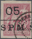 O St. Pierre Und Miquelon: 1885, 75 C. Allegory Carmine With Black Overprint "05 / S P M" And Clean Ro - Autres & Non Classés