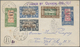 Br St. Pierre Und Miquelon: 1942, Overprint Issues 1,75 Fr., 1,25 Fr., 75 C., 50 C. And 40 C. Each Tied - Other & Unclassified