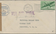 Br Samoa - Besonderheiten: 1945, Airmail Letter Sent From PAGO PAGO SAMOA APR 25 1945 To USA. This Cove - Samoa