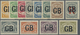 */(*) SCADTA - Länder-Aufdrucke: 1923, GREAT BRITAIN: Colombia Airmail Issue With Black Opt. 'GB' Complete - Avions