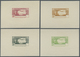 (*) Senegal: 1940, Airmails, Design "Plane And Landscape", Group Of Eight Single Die Proofs In Different - Senegal (1960-...)