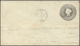 GA Seychellen: 1885 Envelope 8 C. Grey Mauritius Used On The Seychelles With Cancel "SEYCHELLES JA 30 8 - Seychellen (...-1976)