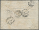 GA Sudan - Ganzsachen: 1898, Envelope 10 M. Uprated 2 M. (2), 3 M. (2, Creased), 5 M. Tied Indistinct P - Soedan (1954-...)