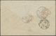 Br Tahiti: 1859. Envelope (small Tears, Stains) To France From The 'Viaud' Correspondence (No 5) With O - Tahiti