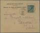 Br Tahiti: 1894. Folded Letter Sheet Headed 'Service Des Colis Postaux' Addressed To Papara Bearing Tah - Tahiti