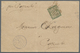 Br Tahiti: 1907. Unpaid Envelope Front The Cook Islands (right Side Shorthend, Vertical Fold) Addressed - Tahiti