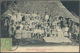 Br Tahiti: 1908. Picture Post Card Of 'Native School, Iles Sous Le Vent' Addressed To France Bearing Oc - Tahiti