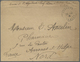 Br Tahiti: 1919. Military Mail Envelope (toning) Written From Papeete Endorsed 'Envoi De L'Ajudant Chef - Tahiti
