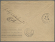 Br Tahiti: 1919. Military Mail Envelope (toning) Written From Papeete Endorsed 'Envoi De L'Ajudant Chef - Tahiti