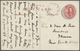 GA Tonga: 1912, Picture Stationery Card 1 D Red (b/s Palace And Chapel, Nukualofa) Sent From "NUKUALOFA - Tonga (...-1970)