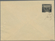 GA Tunesien: 1906. Essay For Envelope With Postage Die "Plowmen" Black, Handwritten Face Value "10 On 1 - Tunesië (1956-...)