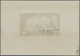 (*) Tunesien: 1928, Children's Relief, Imperforate Proof In Brownish Black, Issued Design With Blank Val - Tunisia