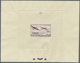 (*) Tunesien: 1945, NOT ISSUED AIRMAIL STAMP, 1.50fr. + 3.50fr. Violet, France 1942 Airmail With Overpri - Tunesië (1956-...)