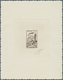 (*) Tunesien: 1949, 75th Anniversary Of UPU, 15fr. Epreuve D'artiste In Brown, With Signature Dufresne. - Tunisie (1956-...)