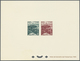 Delcampe - (*) Tunesien: 1956, Definitves "Tourism" (Views O Tunisia), 50c. To 75fr., Set Of 17 Epreuve De Luxe And - Tunisia