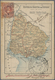 Br/ Uruguay: 1911/1918, Two Entires To Italy: Ppc "Map Of Uruguay" 1911 With 2c. Franking On Front To Ro - Uruguay