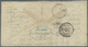 Br Vereinigte Staaten Von Amerika - Stampless Covers: 1868. Stampless Envelope To Paris Cancelled By 'N - …-1845 Voorfilatelie