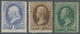 */(*) Vereinigte Staaten Von Amerika: 1870-71 Definitives 1c., 2c. And 3c. All Unused, 1c. Without Gum, 2c - Andere & Zonder Classificatie