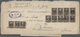 Br Vereinigte Staaten Von Amerika: 1886, Large Heavy Envelope Bearing Twelve Garfield 5c. Brown On Fron - Autres & Non Classés