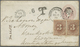 GA Vereinigte Staaten Von Amerika - Portomarken: 1879 (10.12.), Stat. Envelope QV 1d. Rose Used From No - Strafport