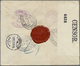 Br Vereinigte Staaten Von Amerika - Post In China: United States, 1916. Registered Envelope (tear) Addr - Chine (Shanghai)