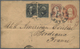 GA Vereinigte Staaten Von Amerika - Ganzsachen: 1859. Postal Stationery 3 Cents Red Envelope Upgraded W - Sonstige & Ohne Zuordnung