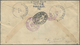 Br Vereinigte Staaten Von Amerika - Stempel: MOON AND STAR Violet Fancy Cancel + B/s "BOGGSTOWN JUL 28 - Marcofilie