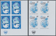 ** Vereinte Nationen - New York: 1979, Definitives Set Of Four (peace, Human Rights, Pigeons Etc.) In I - Autres & Non Classés