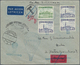 Br Ballonpost: 1938, 16.VI., Poland, Complete Set Of Six Balloon Cards/cover: Balloons "Sanok", "Mościc - Fesselballons