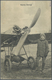 Br Flugpost Deutschland: 1912, Regensburger Fliegertage, 20 Pfg. Fotopapier-Flugmarke, Sehr Gut Gezähnt - Poste Aérienne & Zeppelin