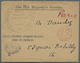 Br Flugpost Europa: 1918, Stampless Military Mail Envelope Stamped 'Le Lt-Colonel Jacques Balsan/Chef D - Andere-Europa