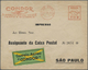 Br Flugpost Übersee: 1929, "CONDOR" 50rs. Metermark On Cover From "RIO DE JANEIRO 12 IV 29" To Sao Paul - Autres & Non Classés