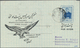 Br Flugpost Übersee: 1956, Lufthansa Rückflug Teheran - Hamburg 17.9 Mit Ank.-Stempel 18.9., Gepr. H. E - Autres & Non Classés