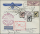 Br DO-X - Flugpost: 1930, USA, Cover With 5 C Violet Winged Globe Franked For Special American Legion C - Luft- Und Zeppelinpost