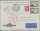 Br Zeppelinpost Deutschland: 1929: WELTRUNDFLUG: 12.8.29 In Bad Nauheim Mit 2x Mi 424 Gestempelt, 16.8. - Poste Aérienne & Zeppelin