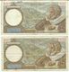 France 2 Billets Sully 100 Cent 1940,1941 - 100 F 1939-1942 ''Sully''