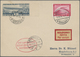 Br Zeppelinpost Deutschland: 1931, Fahrt Nach Meiningen, Auflieferung Friedrichshafen, Sowjetunion 15 K - Poste Aérienne & Zeppelin