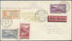 Br Zeppelinpost Europa: 1933: ANDORRA/ 2. SAF 1933. Interessanter Reco-Vertragstaaten-Brief Ab Andorre - Autres - Europe