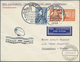 Br Zeppelinpost Europa: 1933: NIEDERLANDE/6. SAF 1933: Drucksachenbrief Mit 2 Verscheidenen Sonderstemp - Andere-Europa