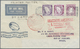 Br Zeppelinpost Europa: 1933: IRELAND / 6th SAF 1933: Decorative Letter "Anschlußflug Berlin" With Thre - Autres - Europe