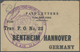 Br Zeppelinpost Übersee: 1929, Weltrundfahrt, Amerikanische Post, Umschlagetikett Der US-Post Für 50 Vo - Zeppelins